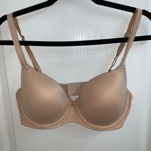 Body by Victoria lightly lined smooth demi bra